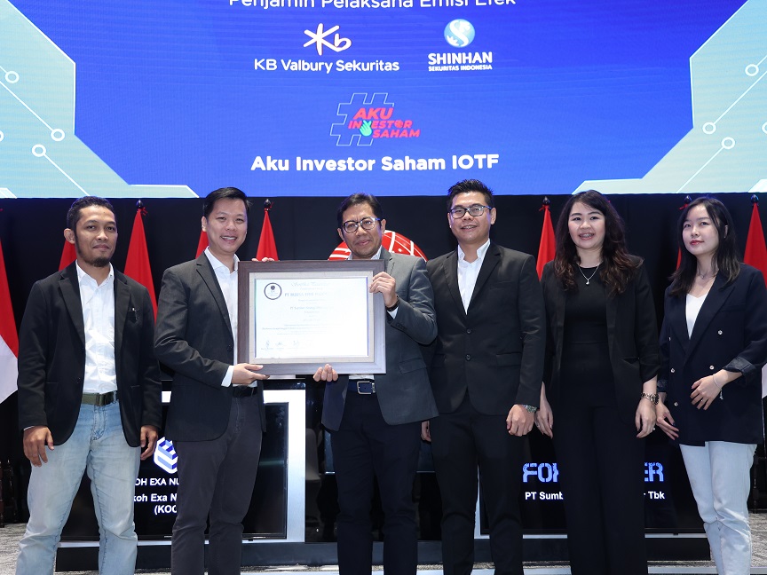 Listing KOCI dan IOTF, BEI Pecahkan Rekor Jumlah Pencatatan Tertinggi Sepanjang Sejarah