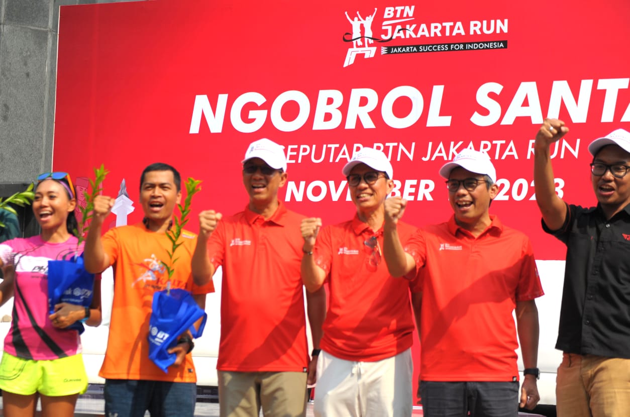 Bank BTN Dukung Sport Tourism Jakarta via BTN Jakarta Run 2023