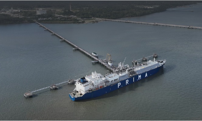 Kargo LNG Pertama Produksi Tangguh Train 3 Dikirim ke Pembangkit PLN