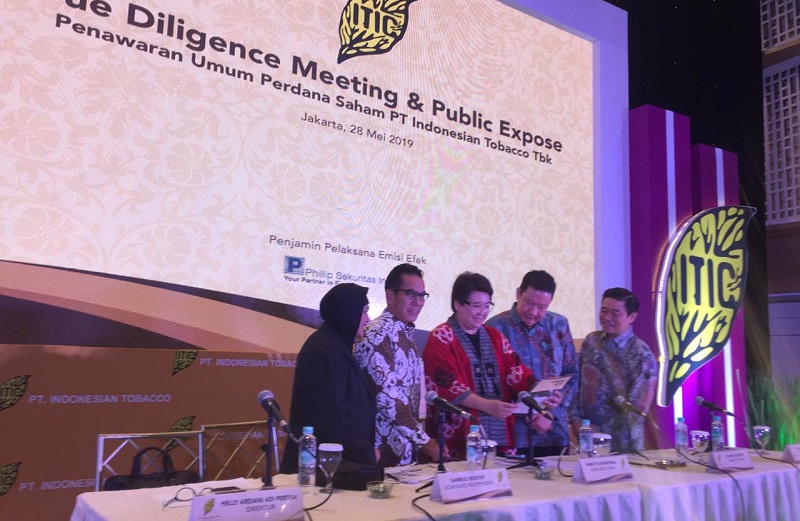 Terkoreksi Tipis, Laba Indonesian Tobacco (ITIC) Kuartal III-2023 Tersisa Rp18,86 Miliar