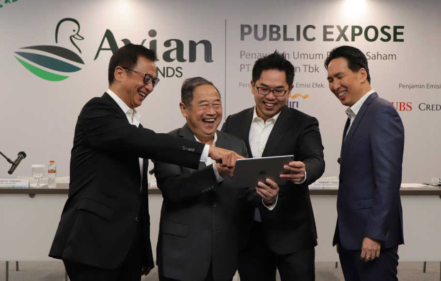 2 Kali Transaksi, Ruslan Tanoko Borong Saham AVIA Rp488 dan Rp490 per Lembar