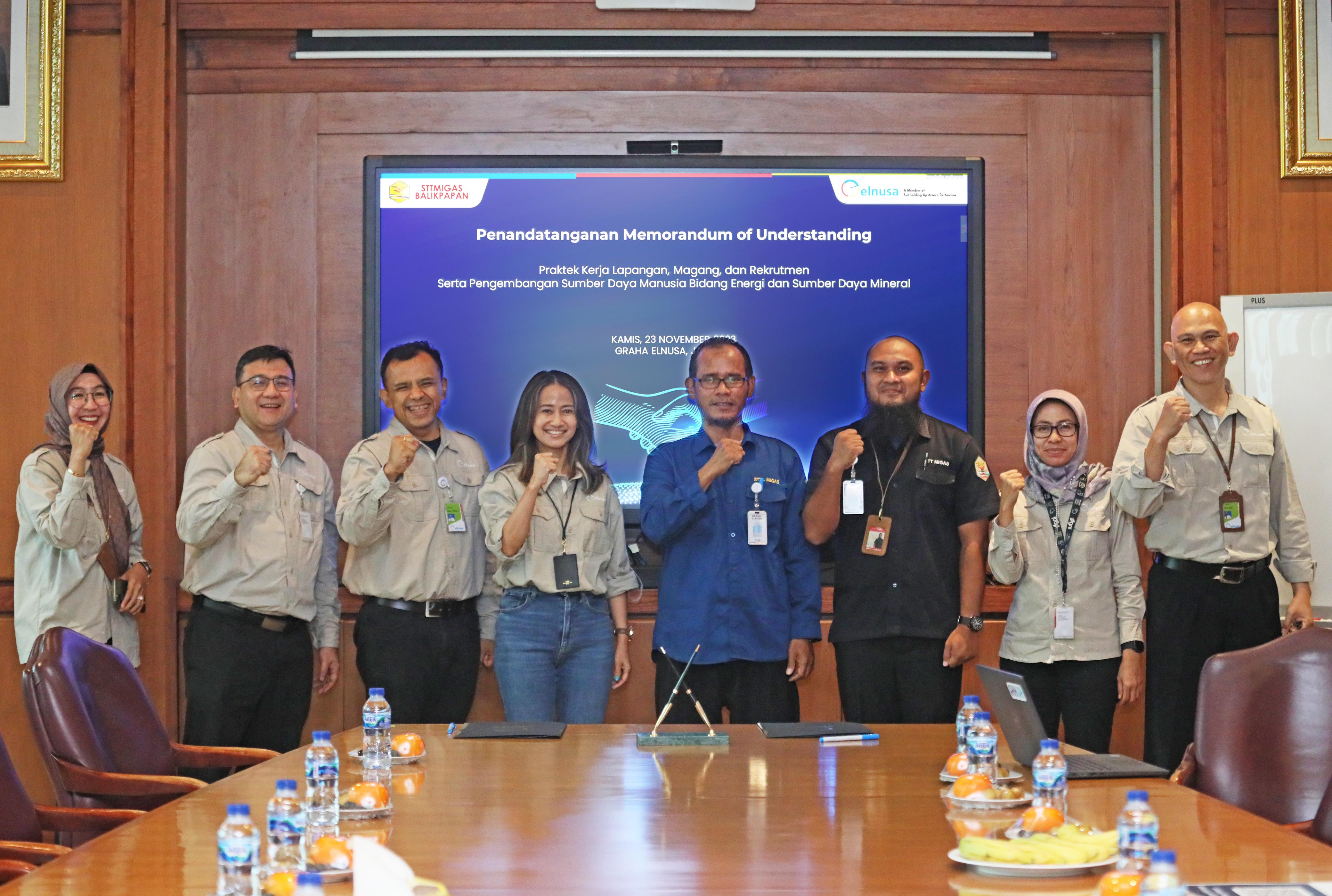 Elnusa dan STT MIGAS Sepakati Perjanjian Kerja Sama Pengembangan SDM Bidang Energi