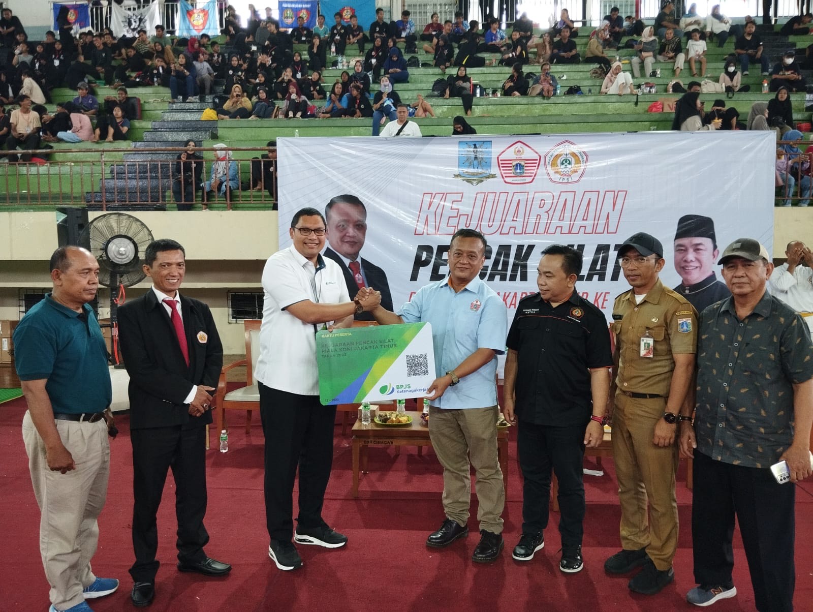 Atlet Pencak Silat Piala KONI Jaktim Terlindungi Program BPJS Ketenagakerjaan