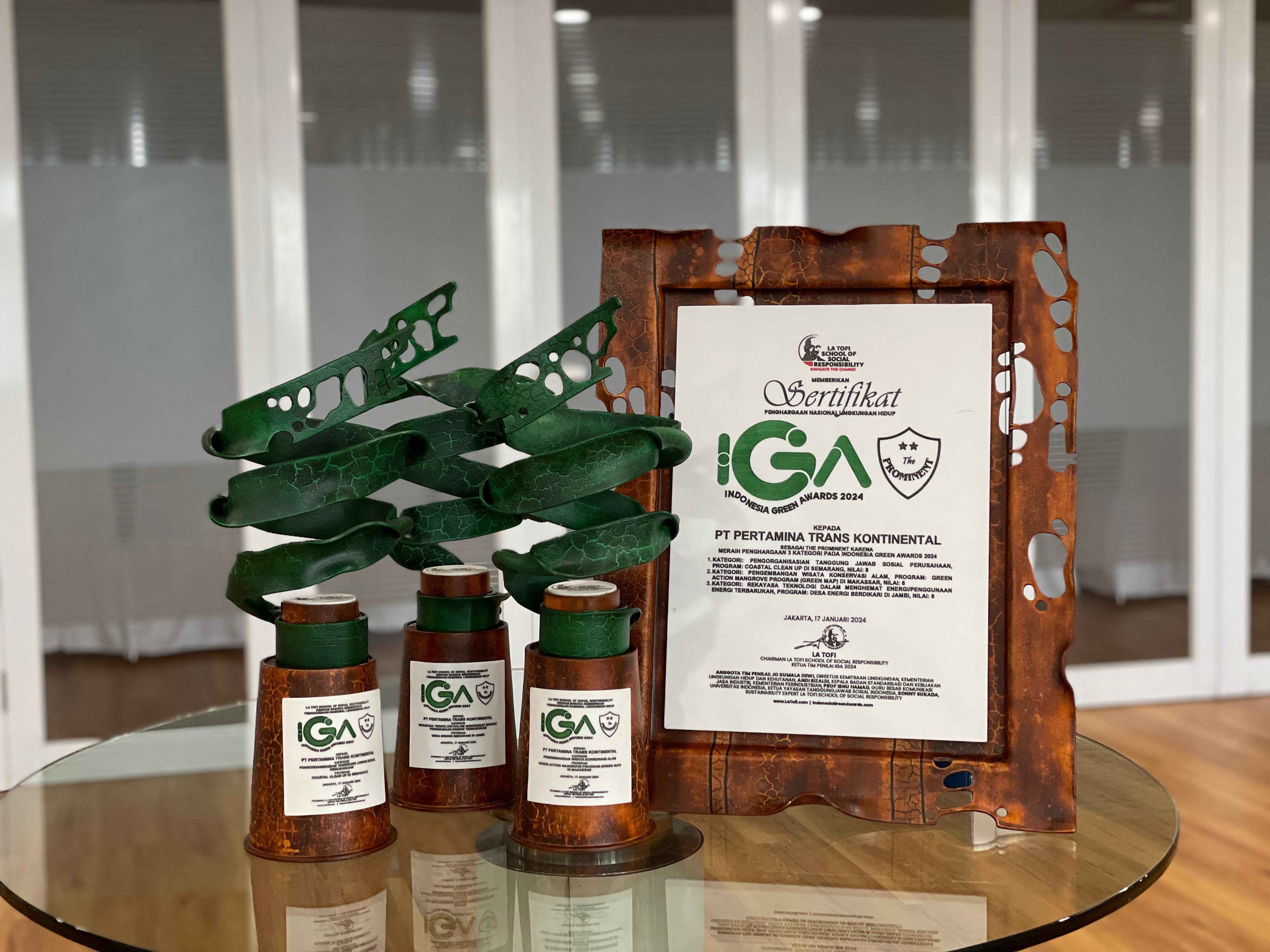 Boyong 3 Penghargaan dalam Ajang IGA 2024, PTK Siap Lanjutkan Inovasi