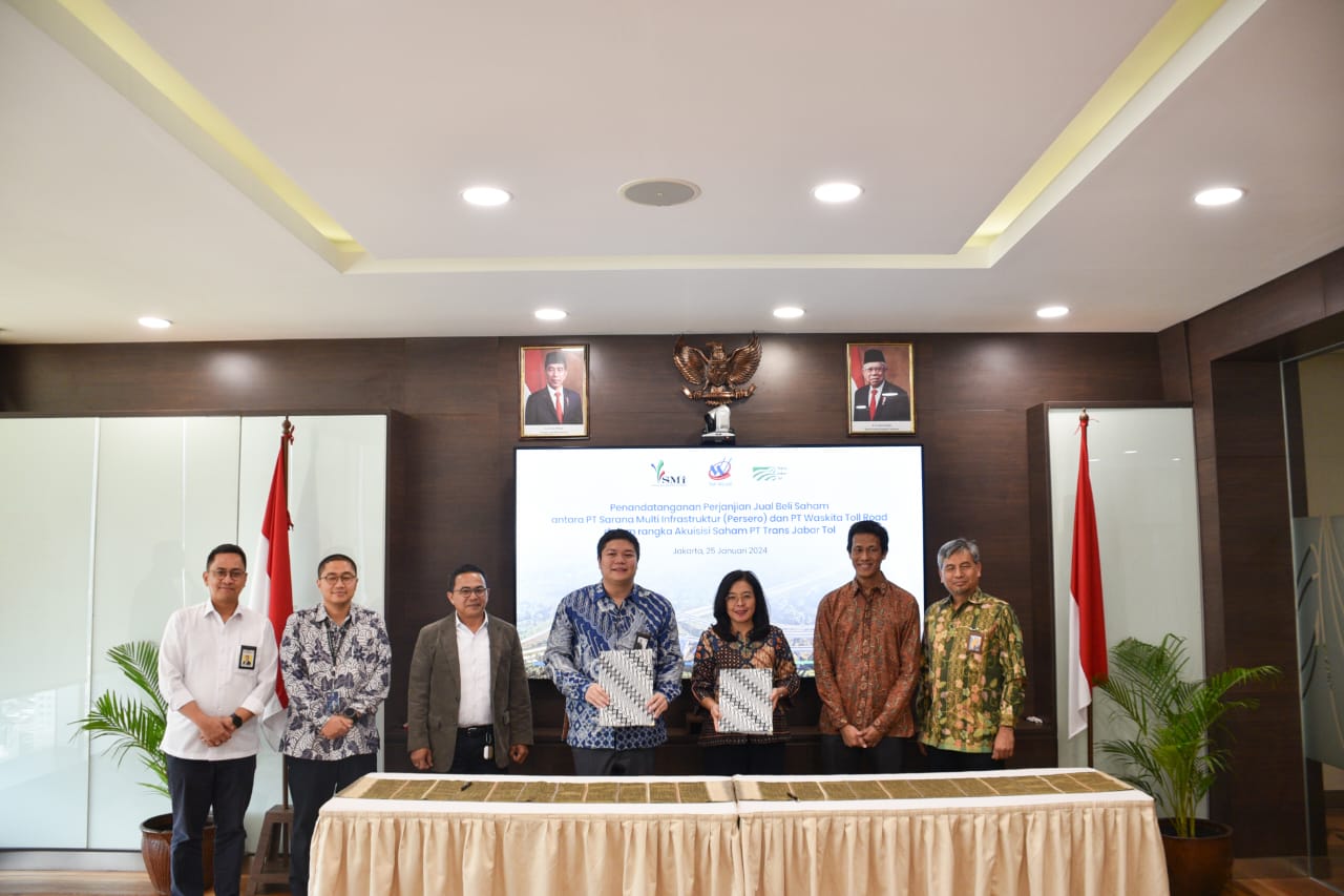 SMI Akuisisi 25 Persen Saham Anak Usaha Waskita (WKST) Pengelola Tol Bocimi