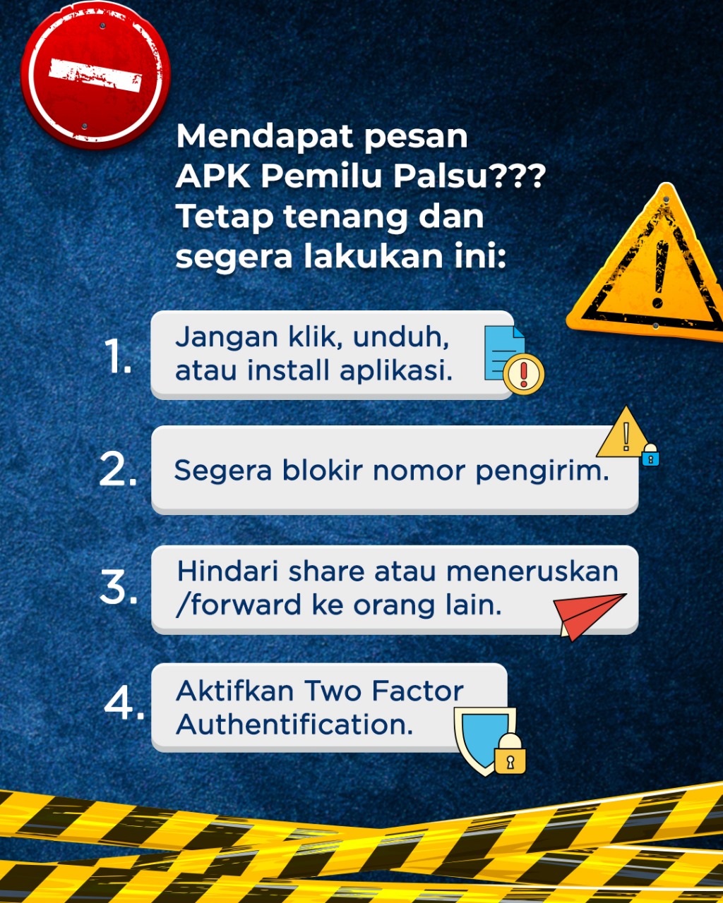 PT Bank Rakyat Indonesia (Persero) Tbk (BBRI) terus menggencarkan edukasi dan langkah praktis menghindari diri terjebak dari penipuan. Salah satunya dengan campaign #BilangAjaGak untuk menolak mentah-mentah segala modus penipuan atau kejahatan perbankan di platform digital. dok. BRI. Muncul Modus Penipuan File APK Jelang Pemilu, BRI (BBRI) Beberkan Cara Antisipasinya