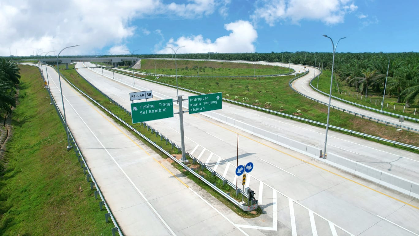 Sedot Investasi Rp4,3 Triliun, PTPP Operasikan Tol Indrapura-Kisaran Sumut