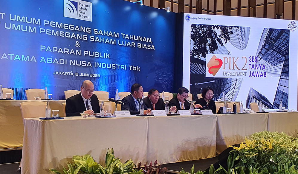 Meroket 274 Persen, Pendapatan PIK2 (PANI) 2023 Tembus Rp2,1 Triliun
