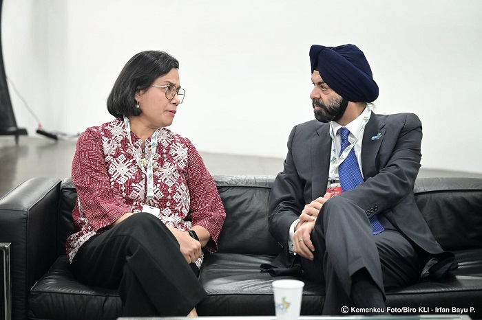 Bertemu, Menkeu - Presiden Bank Dunia Bahas Transisi Energi Dunia