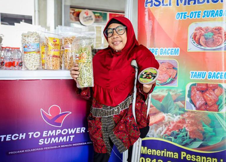 Ilustrasi salah satu pelaku UMKM. dok. Kementerian Koperasi dan UKM. 1,4 Juta Produk Makanan di Indonesia Sudah Bersertifikat Halal