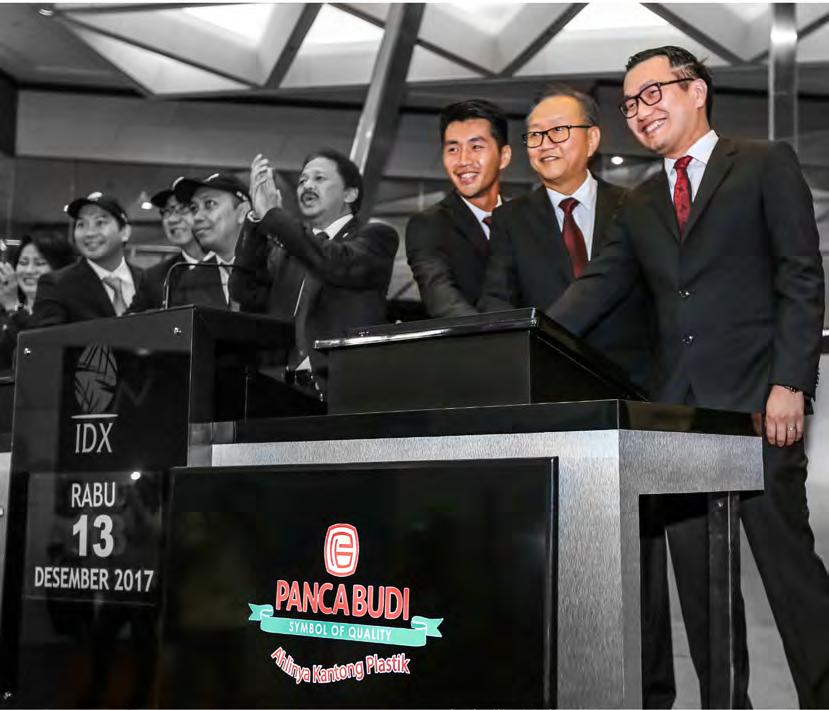 Manajemen PT Panca Budi Indaman Tbk (BPID) saat pencatatan perdana sahamnya di BEI. Dok/EmitenNews Panca Budi Idaman (PBID) Lapor Laba Bersih Tumbuh 6,2 Persen di 2023