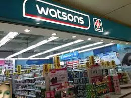 Salah satu foto gerai Watsons Duta Intidaya (DUTA) 2023 Bukukan Pendapatan Rp1,54 Triliun