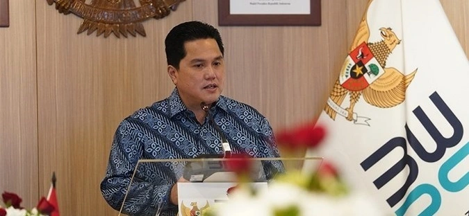 Foto menteri BUMN, Erick Thohir Erick Thohir Berencana Padukan 7 BUMN Jadi 3 Entitas, Siapa Saja?