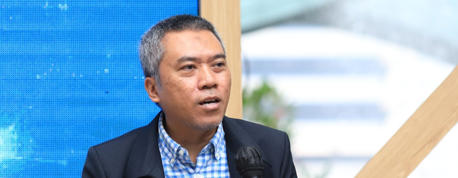 Direktur Retail Funding & Distribution BRI Andrijanto. dok. BRI. Di Hari Nan Fitri, Transaksi BRIZZI Meningkat 15 Persen