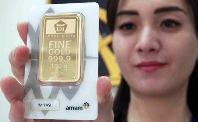 Emas Antam Hari ini Kembali Anjlok Rp20.000 per Gram