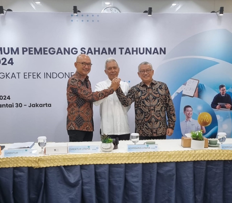 Komisaris baru PT Pefindo Heru D Adhiningrat Dan Muhammad Syahid usai RUPST. Pefindo Angkat Heru D Adhiningrat Dan Muhammad Syahid Jadi Komisaris