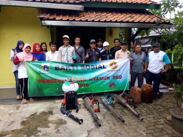 Ilustrasi bakti sosial pemberantasan DBD di DKI Jakarta. dok. Aspphami DKI. Edukasi Berantas DBD, Pemprov akan Jatuhkan Sanksi Denda Rp50 Juta