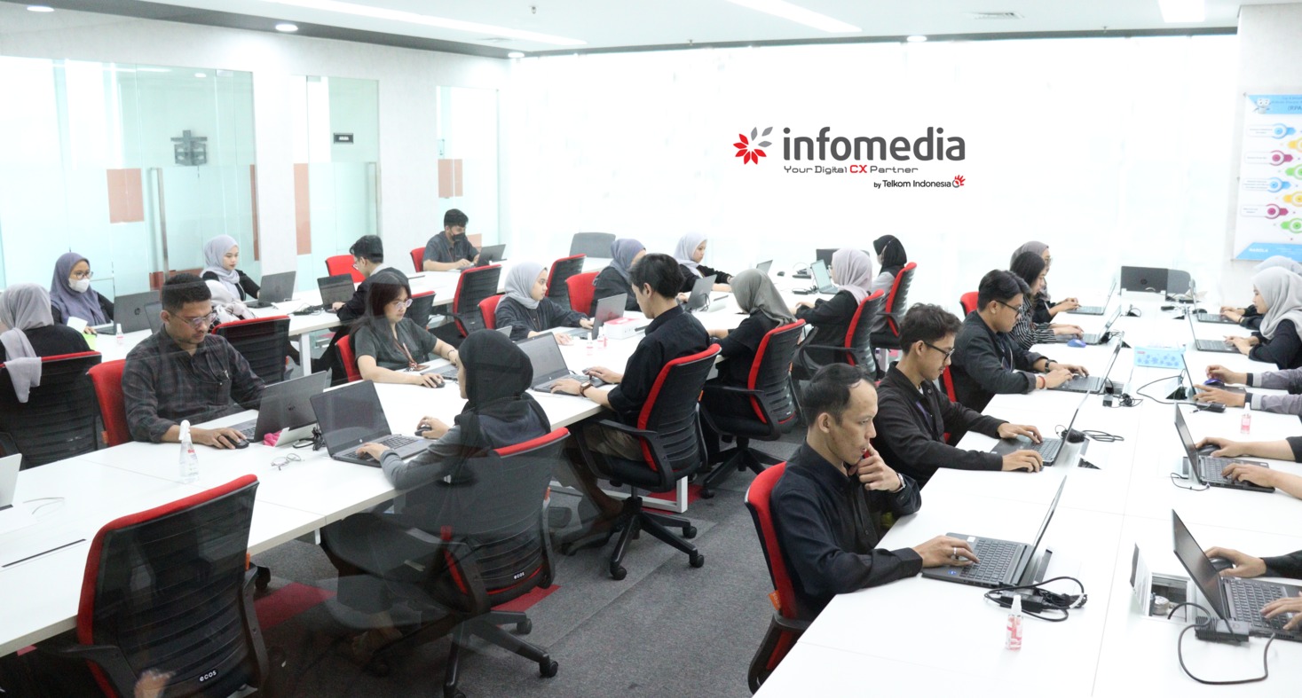PT Infomedia Nusantara (Infomedia) membukukan laba bersih 217% atau tumbuh 30% sepanjang 2023. dok. Infomedia. Laba Bersih Capai 217 Persen, Infomedia Kembangkan Teknologi 3A