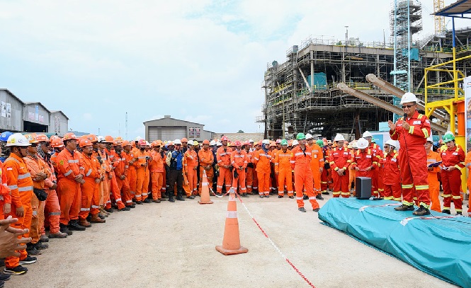 Kepala SKK Migas, Dwi Soetjipto mengingatkan, investasi hulu migas yang masif dan agresif, harus diimbangi dengan kesiapan dari pabrikan untuk memenuhi kebutuhan proyek yang terus meningkat. Investasi Hulu Migas yang Masif Harus Dimbangi Kesiapan Vendor
