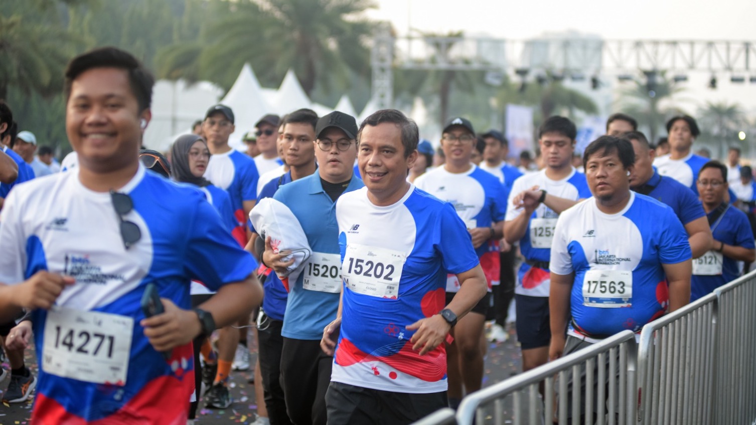 Bos BTN Nixon NP ikut berjibaku meramaikan BTN Jakim 2024. FOTO - ISTIMEWA Jakim 2014 Sukses, Bos BTN Puji Pemprov DKI Jakarta