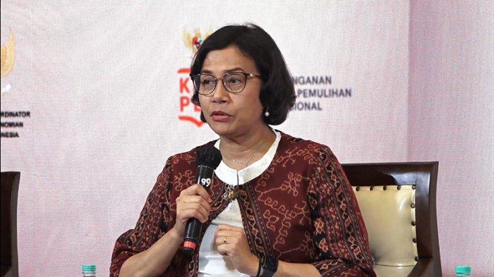 Menteri Keuangan Sri Mulyani Indrawati. dok. Tribunnews. Hingga Mei 2024 Realisasi Pajak Rp760,38 Triliun, 38,23 Persen APBN