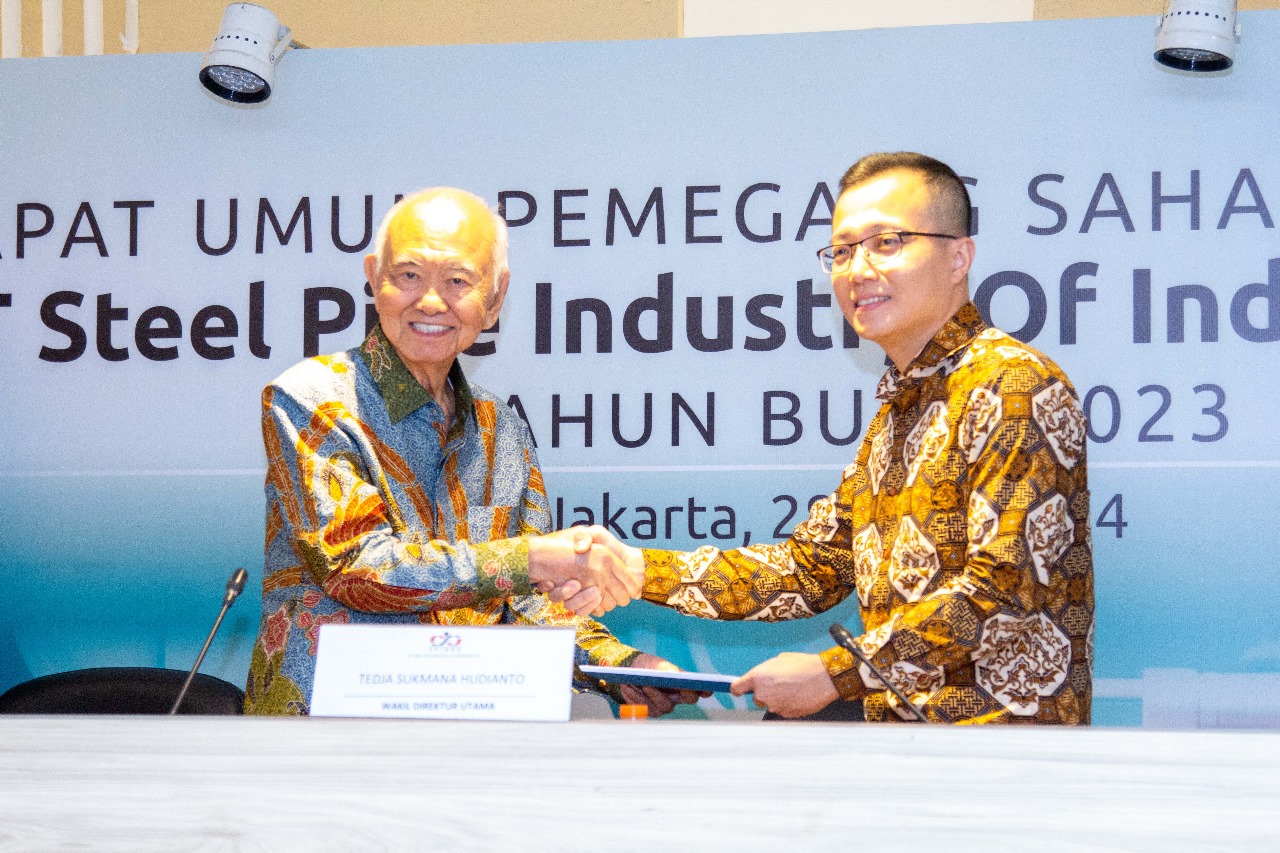 Steel Pipe Industry (ISSP) Restui Sebar Dividen Rp105,9 Miliar