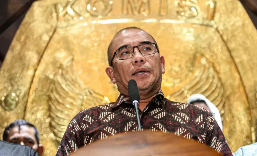 Hasyim Asy'ari. dok. Jawa Pos. Melalui Keppres, Presiden Resmi Berhentikan Hasyim Asy’ari dari KPU