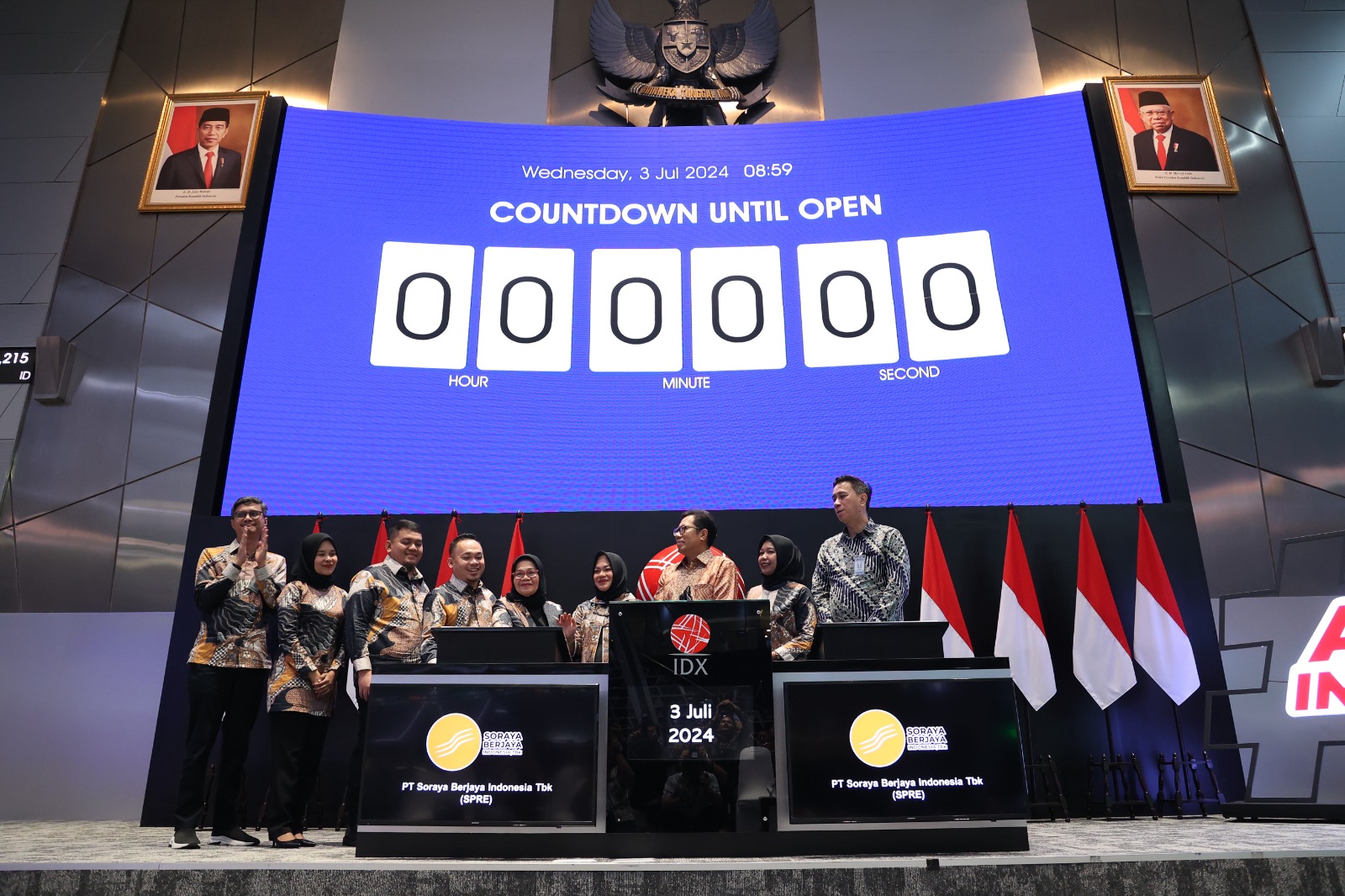 Baru Listing, Saham Soraya Berjaya (SPRE) Diawasi BEI, Ini Sebabnya