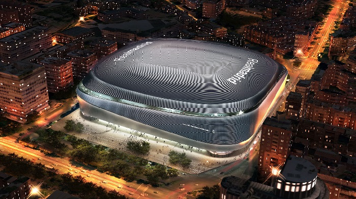 Stadion baru Real Madrid, Santiago Bernabeau, pascarenovasi tahun ini Real Madrid Klub Sepakbola Pertama Pendapatannya Tembus 1 Miliar Euro