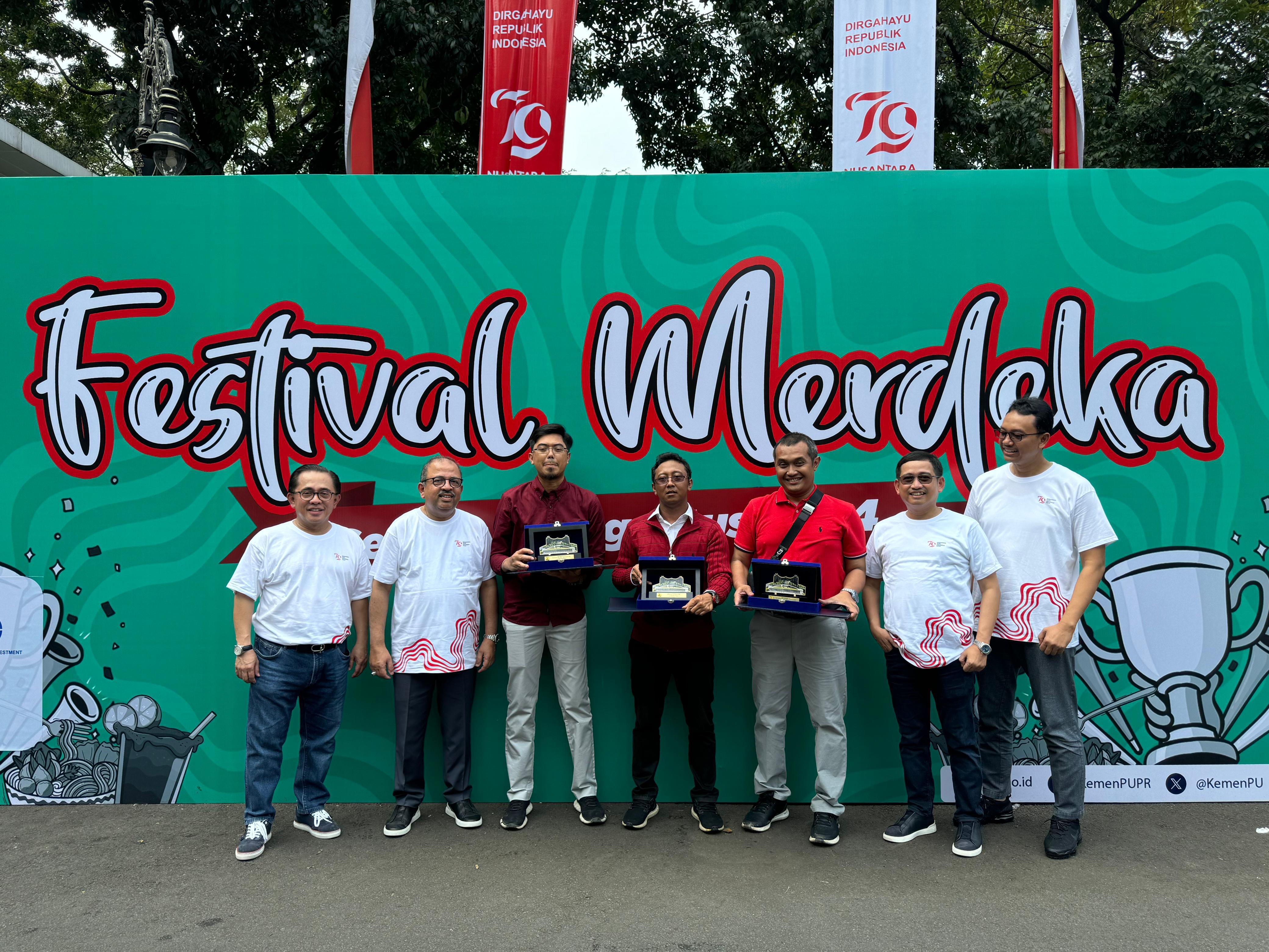 PTPP Berhasil Meraih Penghargaan Penyedia Jasa Konstruksi Terbaik untuk Pembangunan Proyek-Proyek di IKN. Dok/PTPP PTPP Raih Penghargaan Penyedia Jasa Konstruksi Terbaik Pada Proyek IKN