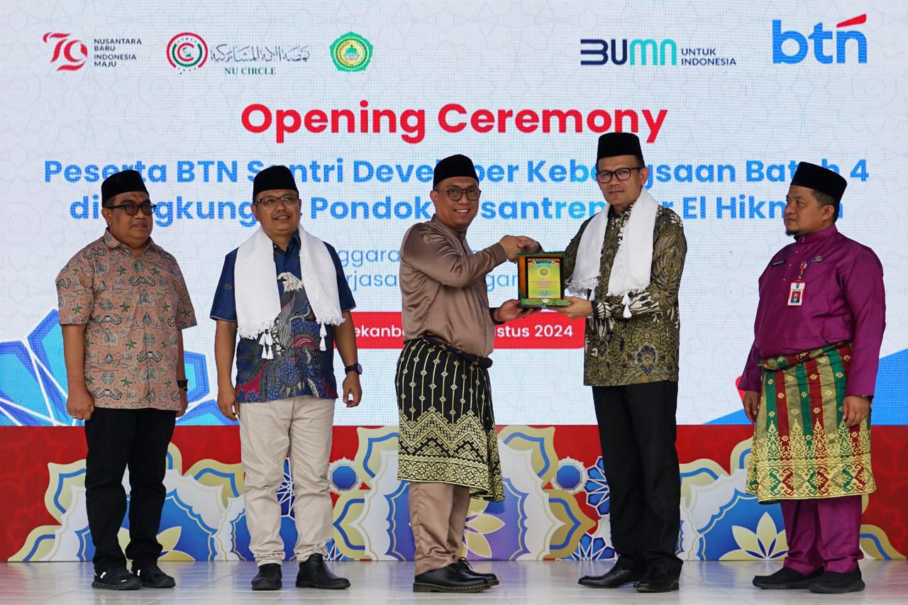 Kembangkan Properti, BTN Ajak Santri Pekanbaru jadi Developer