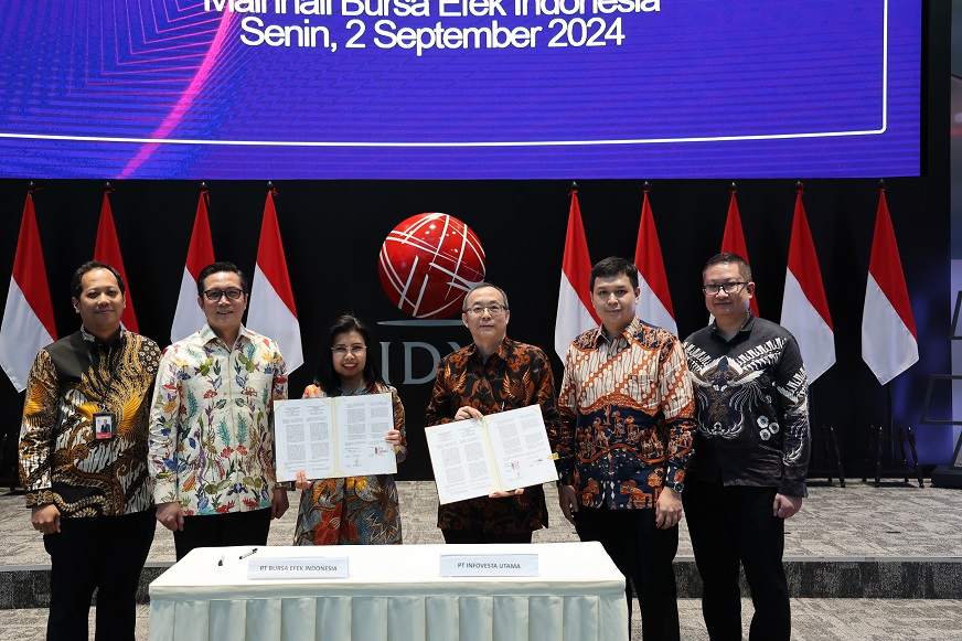 PT Bursa Efek Indonesia (BEI) bekerja sama dengan PT Infovesta Utama meluncurkan indeks baru yang diberi nama IDX-Infovesta Multi-Factor 28. BEI Luncurkan Indeks IDX-Infovesta Multi-Factor 28