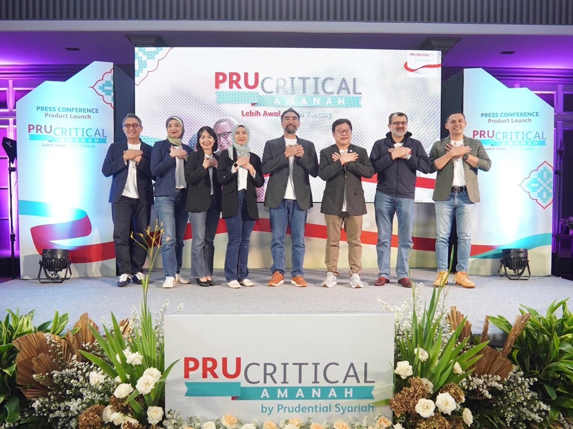 ManajemenPT Prudential Sharia Life Assurance (Prudential Syariah) hadirkan inovasi terbaru, PRUCritical Amanah, asuransi jiwa tradisional syariah PRUCritical Amanah: Perlindungan Awal Risiko Penyakit Kritis