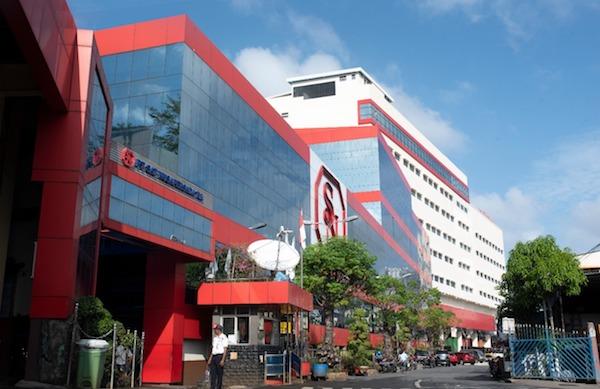 Gedung besutan Sat Nusapersada berdiri kukuh menantang langit. FOTO - ISTIMEWA Megawati Undur Diri, Ini Penjelasan Sat Nusapersada (PTSN)