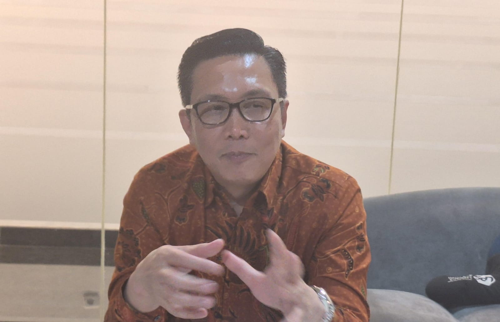 Direktur Pengembangan BEI Jeffrey Hendrik. BEI Sebut Suspensi Saham Sritex (SRIL) Berlapis