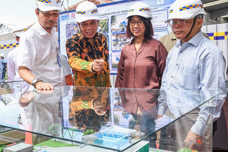 BTN (BBTN) Groundbreaking Tiga Kantor Cabang di Jakarta