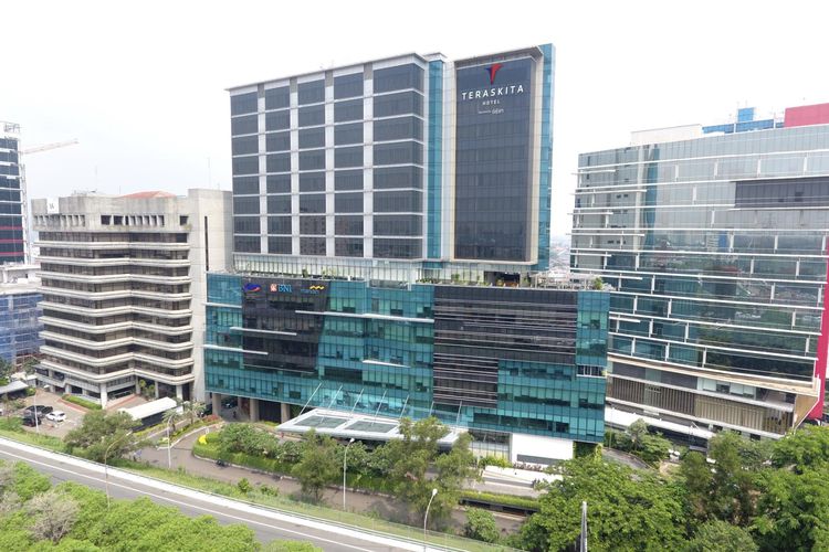 Gedung Waskita Karya tampak dari kejauhan. FOTO - ISTIMEWA Waskita (WSKT) Kembali Hadapi PKPU, Telisik Detailnya