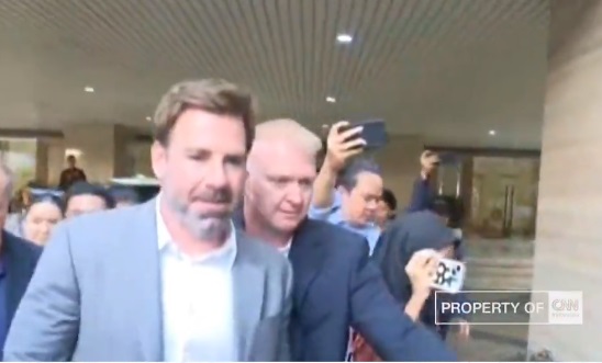 Vice President of Global Policy Apple, Nick Amman, seusai bertemu dengan tim teknis Kemenperin di Jakarta, Selasa (7/1) Mbulet! Apple Masih Muter Soal TKDN, Belum Bicara Bangun Pabrik