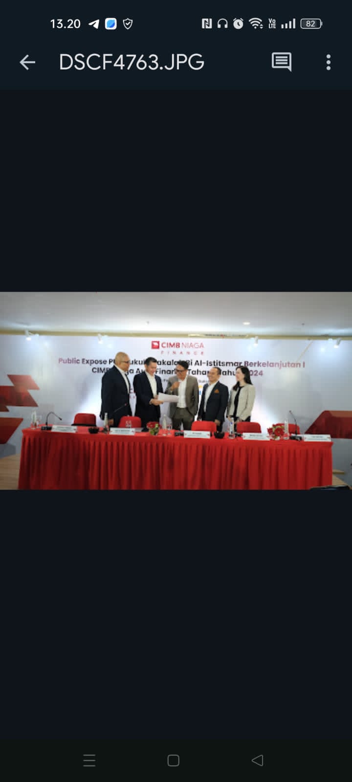 PT CIMB Niaga Auto Finance (CIMB Niaga Finance) mencatatkan pertumbuhan kinerja yang positif di tahun 2024. Total penyaluran pembiayaan baru tahun 2024 tumbuh 11.4% jika dibandingkan tahun 2023 yakni dari Rp8,94 Triliun menjadi Rp9,96 triliun. Dok. Ist. CIMB Niaga Finance, Pertumbuhan Bisnis 11,4% pada Tahun 2024