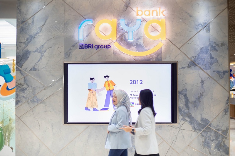 Logo bank Raya (AGRO). Bank Raya (AGRO) Ungkap Gratis 100 Kali Transfer BI Fast