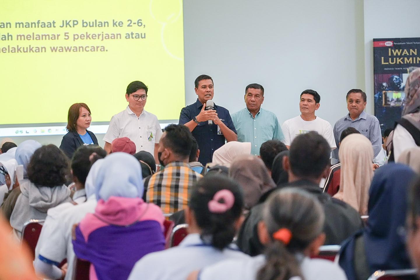 BPJS Ketenagakerjaan jamin klaim JHT cair sebelum lebaran. FOTO - ISTIMEWA Mudahkan Klaim JHT, BPJS Ketenagakerjaan Buka Layanan Prioritas Sritex