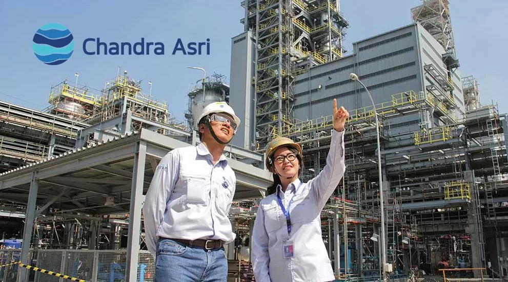 Personel Chandra Asri kala mengitari area pabrik perseroan. FOTO - ISTIMEWA Free Float, Prajogo Pangestu Lego 23,2 Juta Saham TPIA Rp171 Miliar