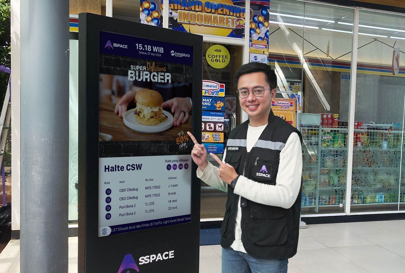 periklanan PT Era Media Sejahtera Tbk (DOOH) atau SSPACE periklanan digital berbasis teknologi, dengan pemanfaatan Artificial Intelligence (AI). DOK/DOOH Perkuat Posisi di Industri, DOOH Luncurkan Periklanan Berbasis AI