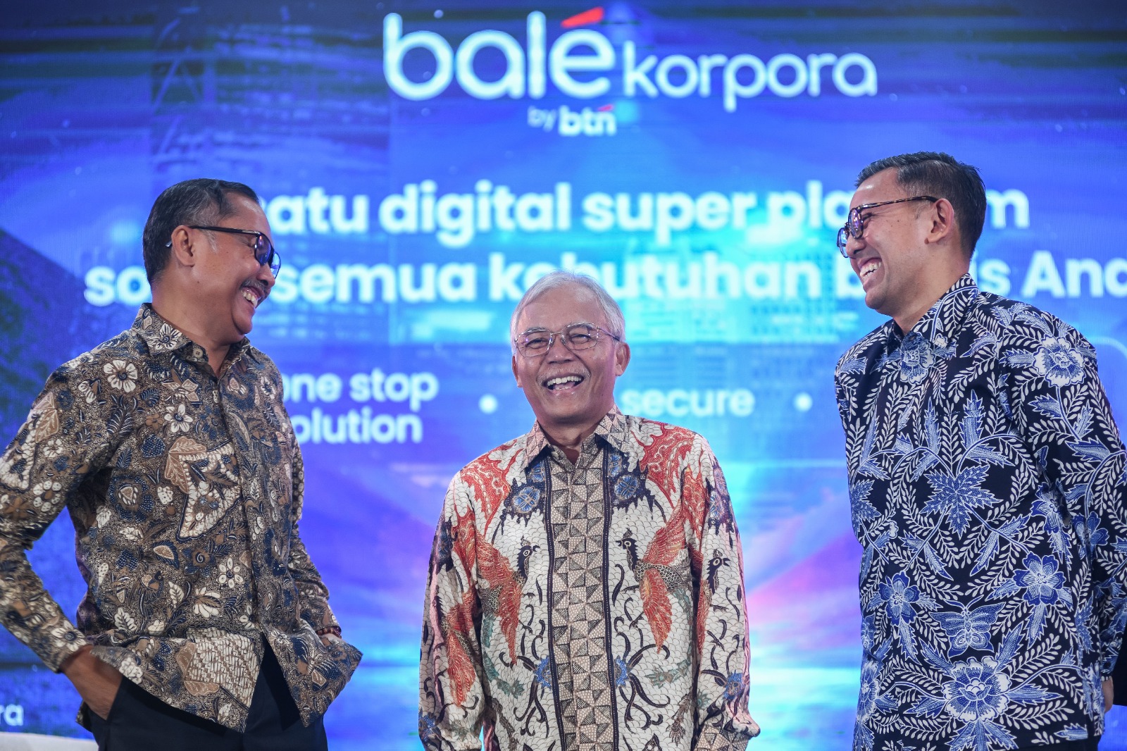 Pengurus Bank BTN kala menjelaskan rencana peluncuran Bale Korpora by BTN. FOTO - ISTIMEWA Perkuat Mesin Pendanaan, BTN Sodorkan Layanan Bale Korpora