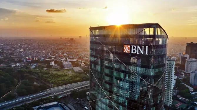 Gedung kantor Pusat BNI. BNI Perbesar Kuota Mudik Gratis 2025, Akses ke Jawa & Sumatera Lancar!