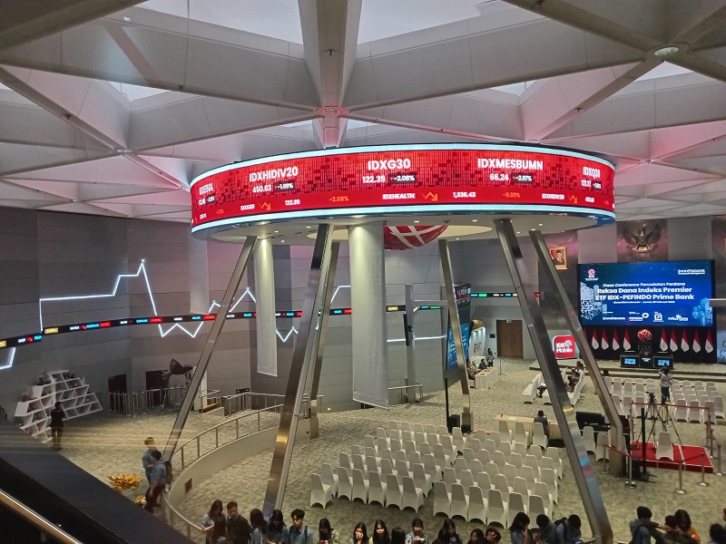 Lantai perdagangan saham di BEI BEI Bekukan Sementara Perdagangan Saham, Lanjut Pukul 11:49 JATS