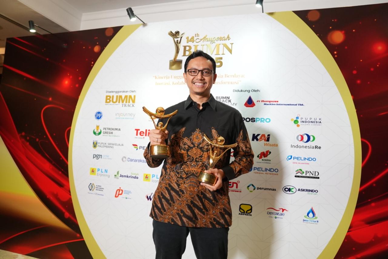 PTPP Raih Tiga Penghargaan Bergengsi di Anugerah BUMN 2025 dan Indonesia Best 50 CEO Awards.DOK/ISTIMEWA PTPP Raih 3 Penghargaan di Anugerah BUMN 2025 dan Best 50 CEO