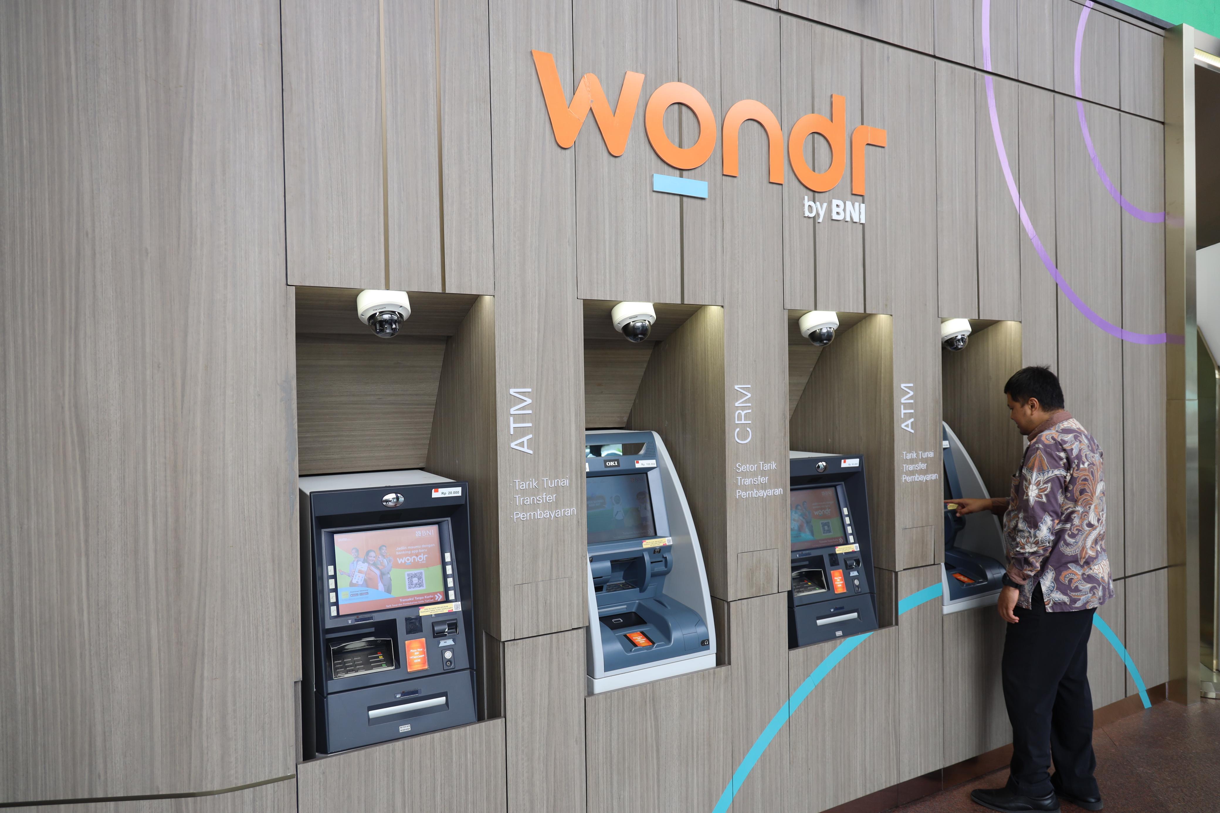 ATM BNI Sediakan uang dengan pecahan Rp20.000. DOK/Istimewa BNI Sediakan Uang Pecahan Rp20.000 di 41 ATM dari Lampung Sampai Papua