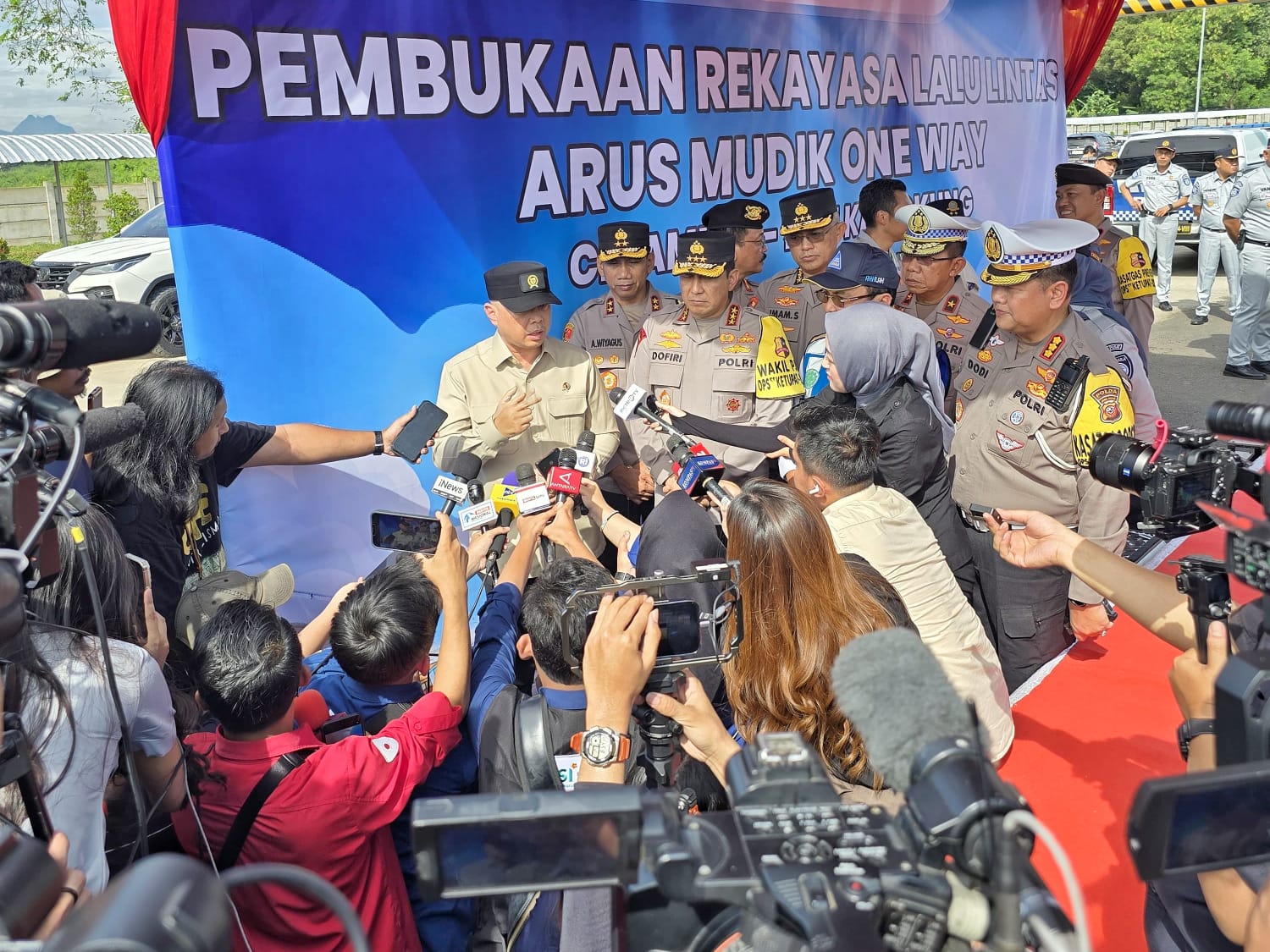 Rekayasa Lalin One Way Dimulai, Berlaku Sampai Tol Kalikangkung