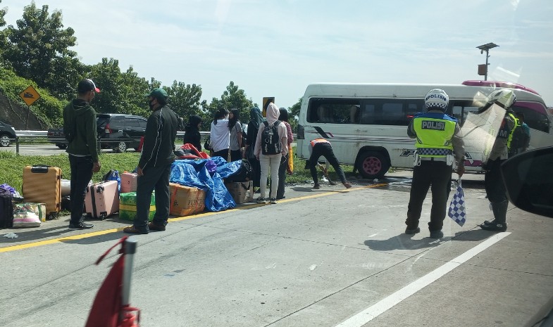 Angka Kecelakaan Lalin Selama Arus Mudik Turun 31,37 Persen